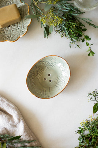 Evergreen Soap Dish - Moss