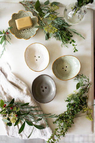 Evergreen Soap Dish - Moss