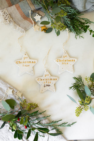 Personalized 1st Christmas Ornament