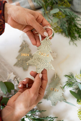 2024 Evergreen Tree Ornament