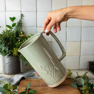 Evergreen Serving Pitcher