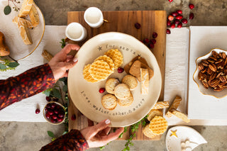 Personalized Cookies for Santa Plate
