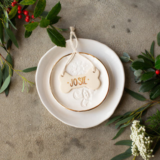 Personalized Dog Bone Ornament