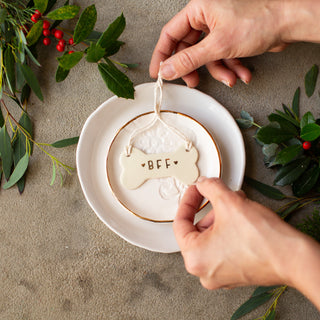 Personalized Dog Bone Ornament