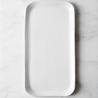 Smooth Pastry Platter - White