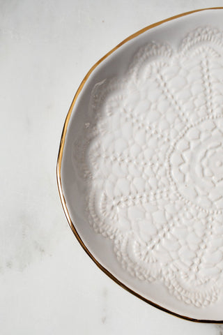 Cookie Plate - White