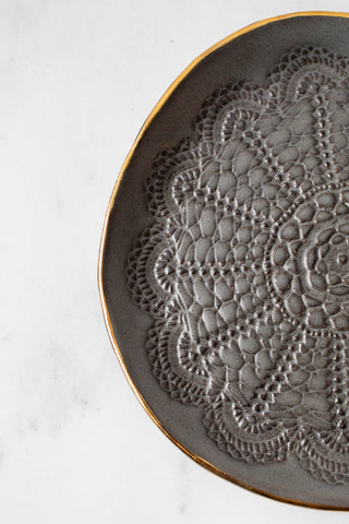 Cookie Plate - Gunmetal