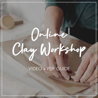 Online Clay Workshop: Platter Workshop