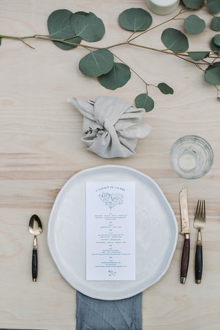 Kinfolk Dinner Plate - White
