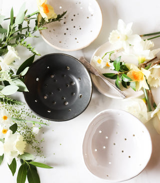 Berry Bowl in White