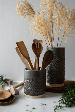 Lace Canister - Gunmetal
