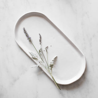 Josephine Platter - White
