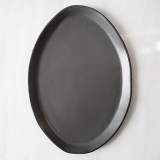 Smooth Piatra Platter - Gunmetal