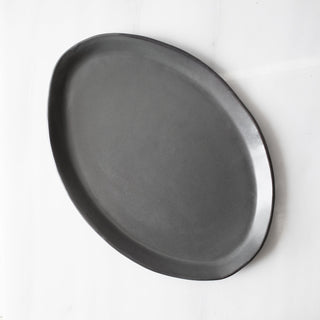 Smooth Piatra Platter - Gunmetal