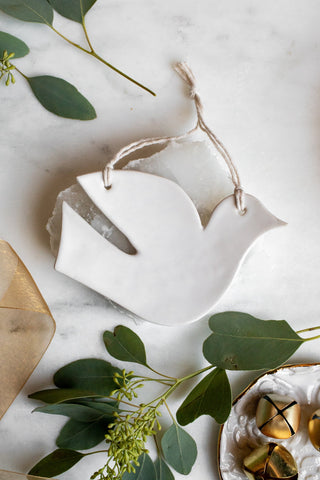 White Dove Ornament