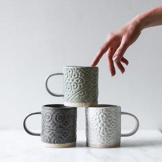 The Amber Mug - Moss