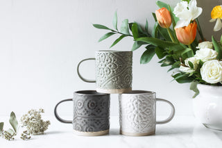 The Amber Mug - White