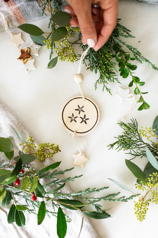 Large Tri Star Ornament