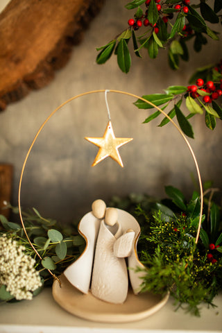 Holy Night Nativity - Gold