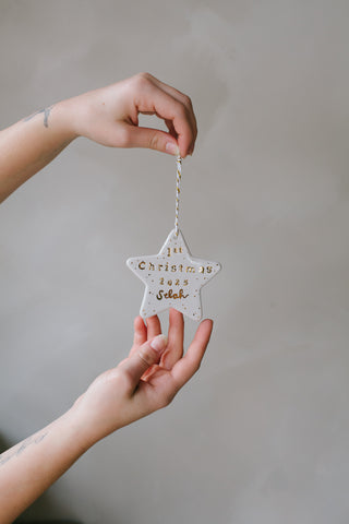 Personalized 1st Christmas Ornament