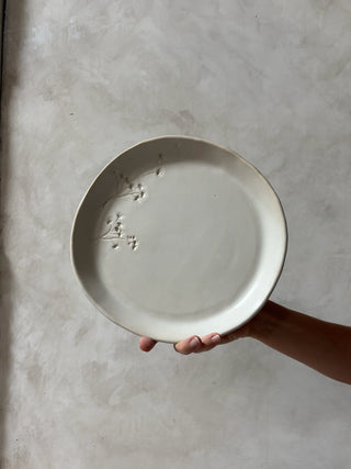 3 Piece Botanical Dinnerware Set