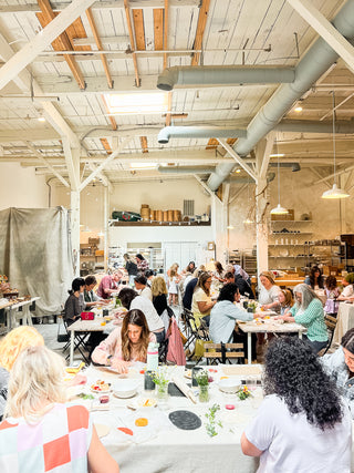 1 Ticket: Botanical Platter & Dip Bowl Workshop (7/24 @ 6:30pm)