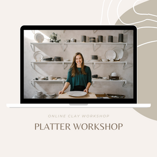 Online Clay Workshop: Platter Workshop