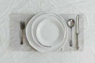 3pc Kinfolk Dinnerware Set - White