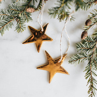 Mini Gold Star Ornament