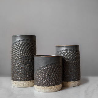 Lace Canister - Gunmetal