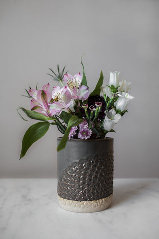 Lace Canister - Gunmetal