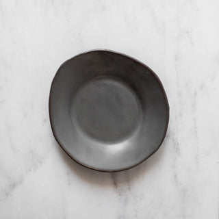 Piatra Salad Plate - Gunmetal