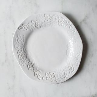Lace Piatra Dinner Plate - White